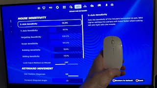 Fortnite How to Change Mouse amp Keyboard XAxis amp YAxis Sensitivity Tutorial Easy Method 2024 [upl. by Divd]