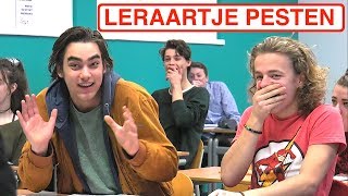 LERAAR WORDT KLAS UITGEPEST [upl. by Yllier]