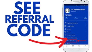 How to View Referral Code in GCash 2024 [upl. by Annoyed959]