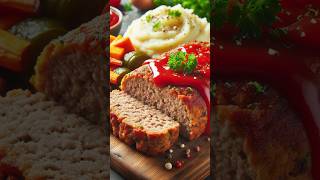 Meatloaf With Ground Turkey  Homemade Turkey Meatloaf  Easy Healthy Meatloaf Recipe shorts [upl. by Jerz]