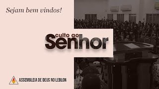 CULTO AO SENHOR  DOMINGO 13102024  AD LEBLON [upl. by Ahsekal670]