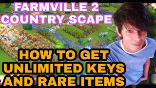 UNLIMITED KEYS ON FARMVILLE 2 COUNTRY SCAPE 2022  FARMVILLE 2 UNLIMITED KEYS [upl. by Dedra]