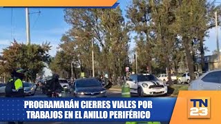 Programarán cierres viales por trabajos en el Anillo Periférico [upl. by Darrick77]