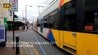 Glenelg Tram to Adelaide City  South Australia [upl. by Madlin248]