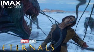 Ajak Death Scene  Eternals 1080p IMAX enhanced  Ikaris betrays Ajak [upl. by Alvira]