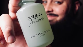 What more can you ask for  Michael Malul London Zest  Vetiver Review  fragrance perfume [upl. by Ainoyek]