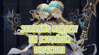 FGO Servant Review En español Dioscuri Saber 5 [upl. by Glad]