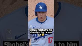 Shohei Ohtani’s Reaction After Telling Austin Barnes to Steal  Almost Gets Thrown Out 😯😅dodgers [upl. by Dnilasor807]