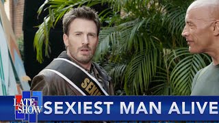 Chris Evans Is Peoples Sexiest Man Alive 2022 [upl. by Eigram]