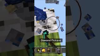 Minecraft But There’s One Ore Blockfypshorts challenge [upl. by Aisanahta681]