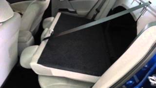 2013 Honda Civic LX Sedan  Trunk Cargo Area Room With Seats Folded Down [upl. by Aneela]