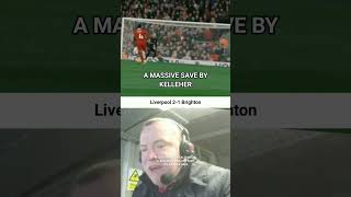 KELLEHERS A MASSIVE SAVE Steve Hunter Reaction lfc [upl. by Andrel]