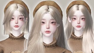 Zepeto Face Tutorial  Pretty Girl Face Outfit Idea  Oplas Zepeto [upl. by Sheree]