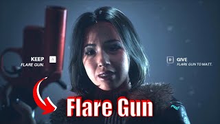 Until Dawn Flare Gun  Butterfly effect [upl. by Michell283]