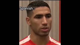 Hakimi can speak every language [upl. by Laverne854]