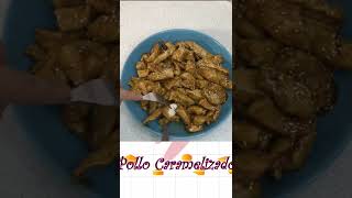 Pollo Caramelizado comida asiática shorts shortsyoutube shortvideo recipe shortsfeed [upl. by Fronnia]