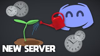 Growing a NEW Discord server in only 24 hours challenge Ft CustomName [upl. by Norehs540]