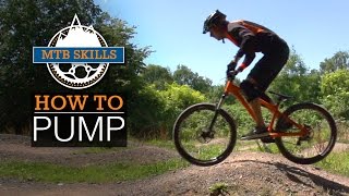 How To Pump  MTB Skills [upl. by Grati771]