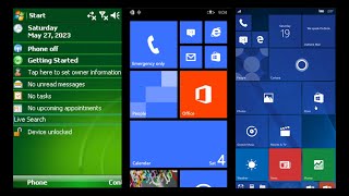 Windows Phone Home Screens [upl. by Heurlin496]