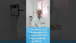 Solución tacrólimus alopecia frontal fibrosante shorts [upl. by Maud]