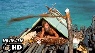 CAST AWAY Clip  quotWind Changequot 2000 Tom Hanks [upl. by Sherrer710]