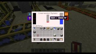 Minecraft Thermal Expansion 3  Getting amp Using Redstone Flux  Dynamo  Energy Cell  TE3 [upl. by Naz727]