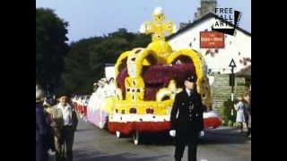 Buxton  Wells Dressing Carnival 1953  Past Lives Project [upl. by Airret531]