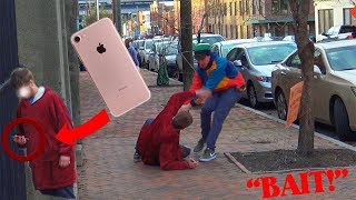 iPhone Trip Wire Prank [upl. by Mosa37]