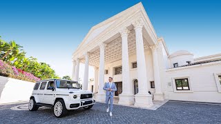 Inside a Newly built Palladian style MegaMansion in Marbella Sierra Blanca  Drumelia [upl. by Harikahs]