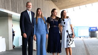 Leonors Princess of Girona Awards Infanta Sofia Queen and King Felipe  WATCH Royal Elegance LIVE [upl. by Asirem28]