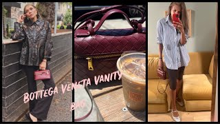 NEW BOTTEGA VENETA VANITY CASE BAG  WEAR 3 WAYS FALL TREND BURGUNDY BAGS HM Haul items JCREW… [upl. by Thain166]