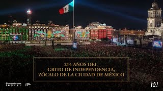 214 Años del Grito de Independencia 15 de septiembre de 2024 [upl. by Ahsan294]