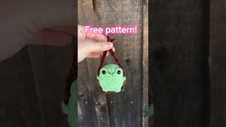 Swinging frog free amigurumi crochet pattern amigurumi easycrochet crochet [upl. by Teteak893]