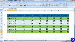 Excel Conditional Formating  Create your own rules  Complex Examples [upl. by Macfadyn]