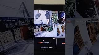 Hikvision CCTV INSTALLATION videoshort viralshorts cctvcamera reels [upl. by Ad940]