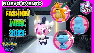 🚨✨SEMANA DE LA MODA 2023 ANUNCIADA CON NUEVOS DISFRACES DRAGONITE WOOPER Y MÁS en Pokémon GO [upl. by Wagoner]