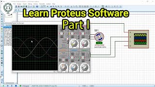 Introduction to Proteus  Tutorial 1 for beginners [upl. by Llerrehs]