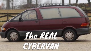 Can minivans be cool Meet the Toyota Previa [upl. by Kobe115]