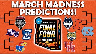 Filling Out Joe Lunardi’s BRACKETOLOGY FULL MARCH MADNESS PREDICTIONS Feb 27th [upl. by Adnohsar]