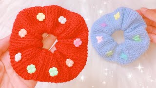 🤩🤩¿ CÓMO tejer Coletero  dona Liga para Cabello a CROCHET REALIZALO PASO A PASO 🤩 [upl. by Arimak]