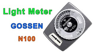 How to use Light Meter Gossen Perfect for Exposure Learning [upl. by Nemad131]