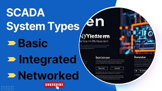 how many types of SCADA SYSTEM Types of SCADA system components and applications for beginners [upl. by Lua]