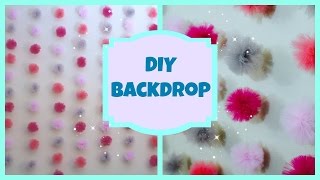 DIY Tulle Backdrop [upl. by Bocock]