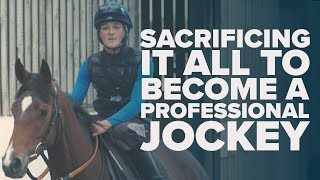 LIFE AS AN APPRENTICE JOCKEY HORSE RACING HOW TO [upl. by Ardiedak]