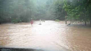 Hurricane Irene hits Claryville in the Catskills [upl. by Ycam496]