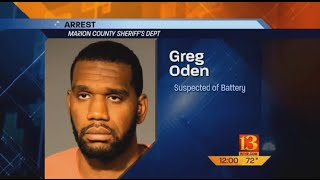 Former No 1 NBA Pick Greg Oden Arrested For Domestic Abuse Assaulted ExGirlfriend [upl. by Jenni]