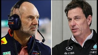 Adrian Newey set to reject Mercedes due to Toto Wolff and one other major concern [upl. by Atiuqahs]