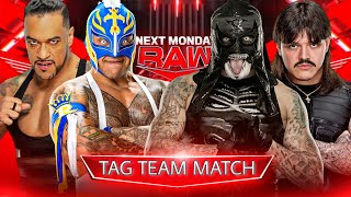 WWE 2K24  Rey Mysterio amp Damian Priest Vs Dominik Mysterio amp Pentagon jr  Tag Team Match [upl. by Refannej]