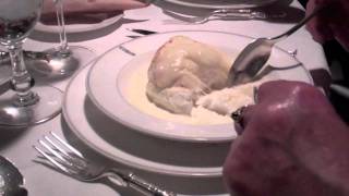 Le Gavroche Restaurant  Twice Baked Cheese Souffle [upl. by Greggory163]