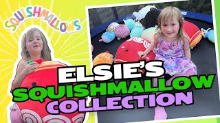 Elsies SQUISHMALLOWS Takeover Super Squishy Collection Showcase [upl. by Aneetsirhc]